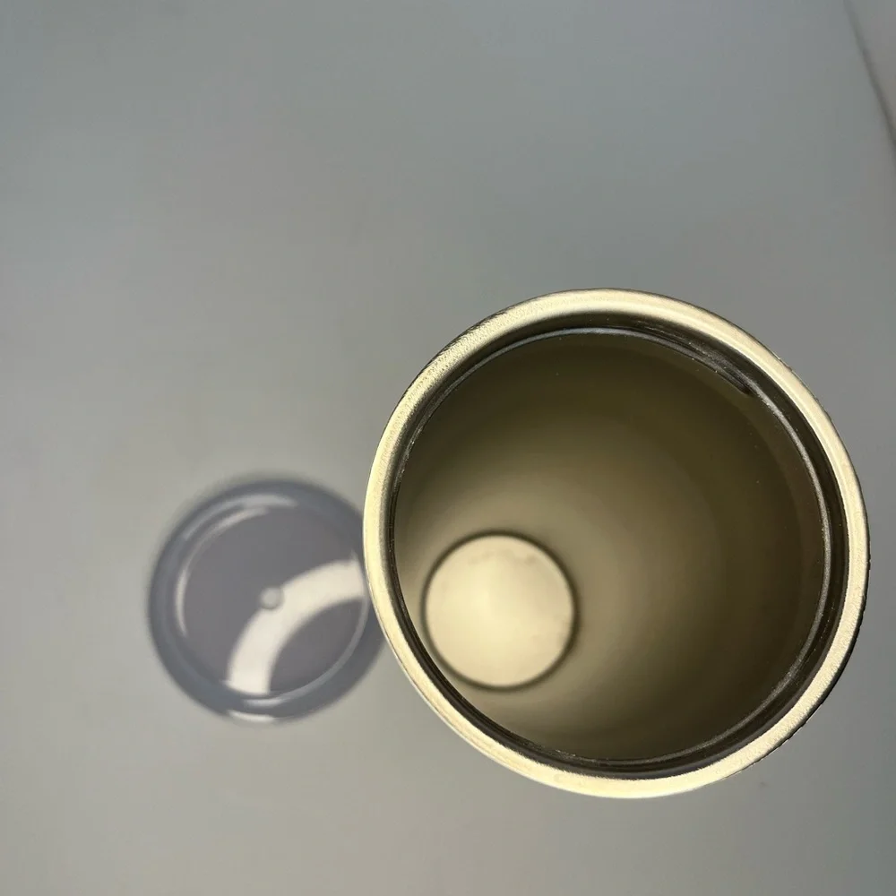 Starbucks 2021 Geometric White Silver Ombre 24oz‎ Stainless Steel Tumbler
